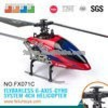 Lastest helicopter 2.4G 4CH metal single blade radio control fly helicopter for sale CE/FCC/ASTM/ROHS certificate